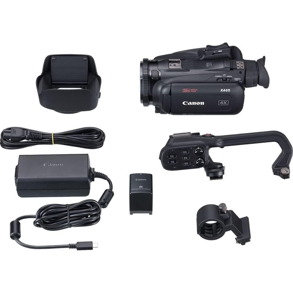 Camcorder Profesional UHD 4K Canon XA65 + Accesorios Completo