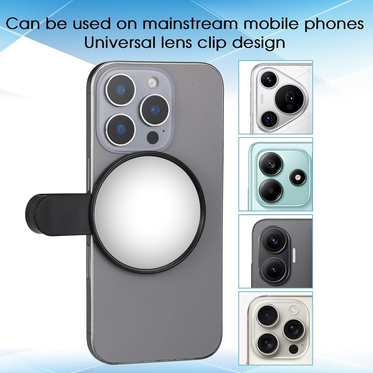 Espejo Selfie Clip Heclia Universal para Teléfono Móvil