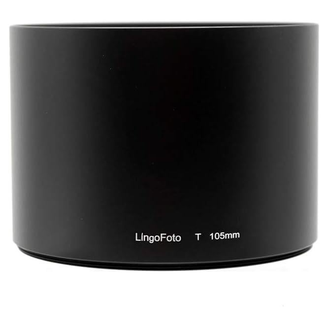 Capucha de lente de metal LINGO LF1188 105mm para teleobjetivo