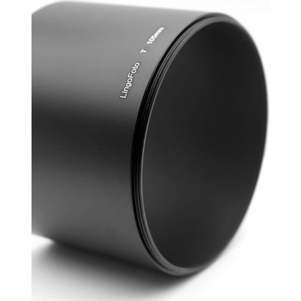 Capucha de lente de metal LINGO LF1188 105mm para teleobjetivo