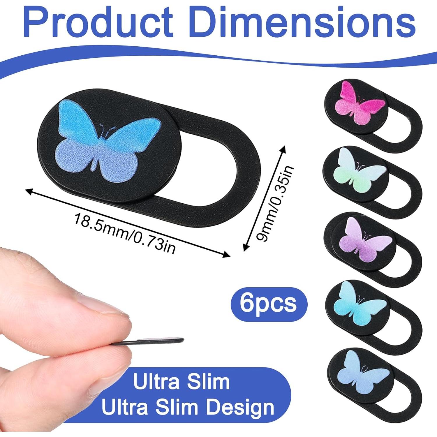 Cubierta Deslizante para Webcam Qulkws - 6 Pcs, Protección Privacidad