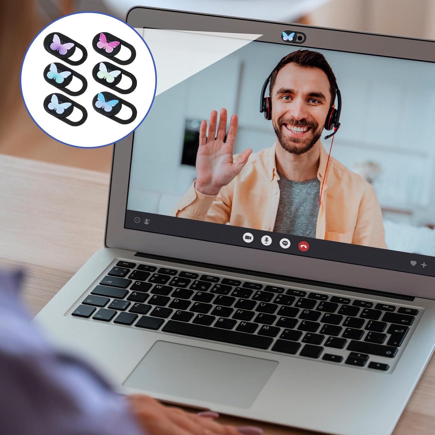 Cubierta Deslizante para Webcam Qulkws - 6 Pcs, Protección Privacidad