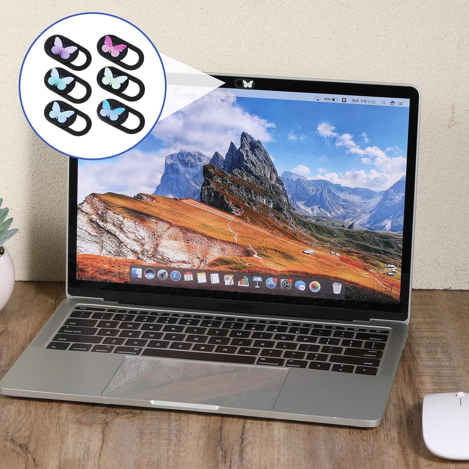 Cubierta Deslizante para Webcam Qulkws - 6 Pcs, Protección Privacidad