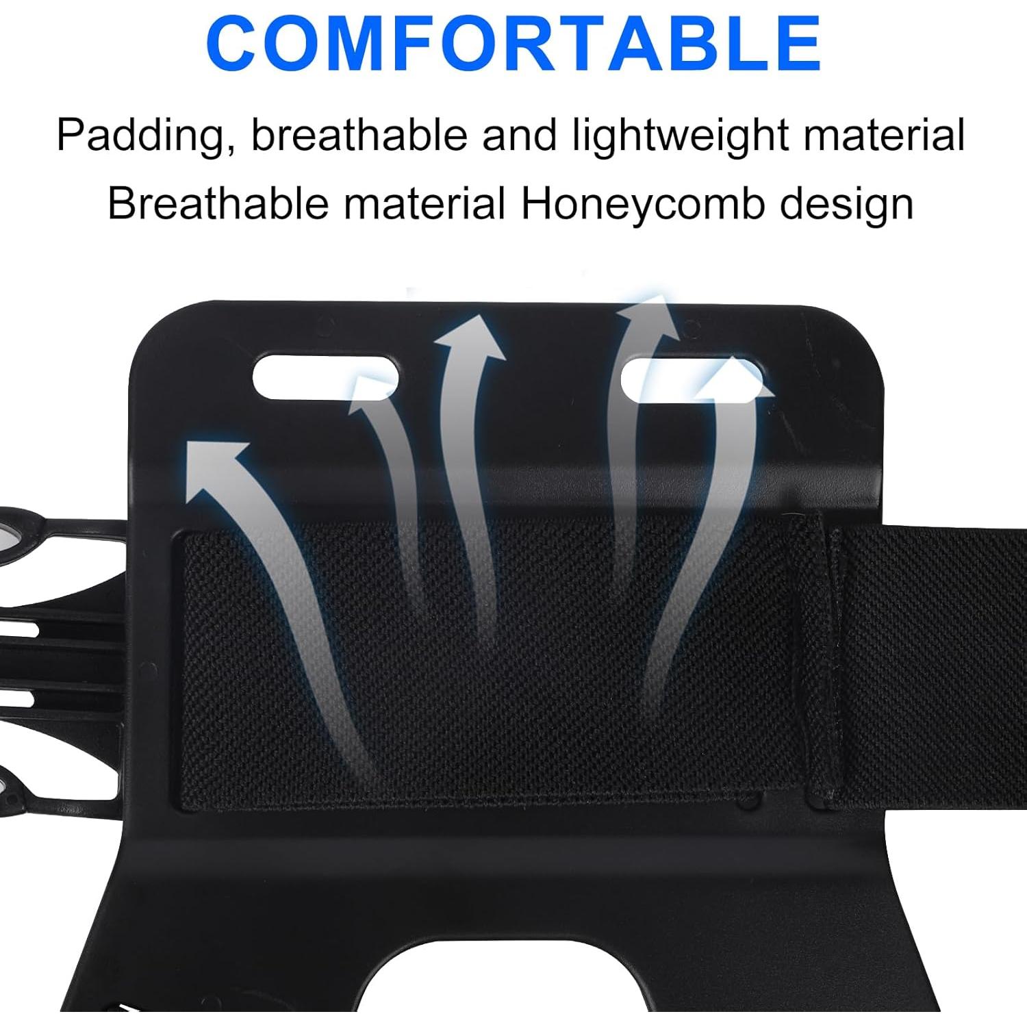 Arnés de Pecho Ajustable Lasuroa para Cámaras AKASO DJI - Negro