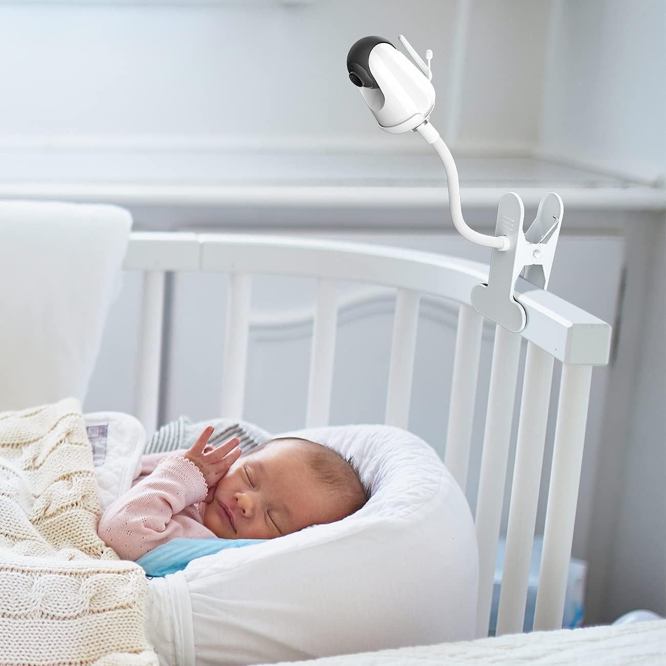 Soporte Flexible para Monitor de Bebé VAVA y HIPP - Sin Perforaciones