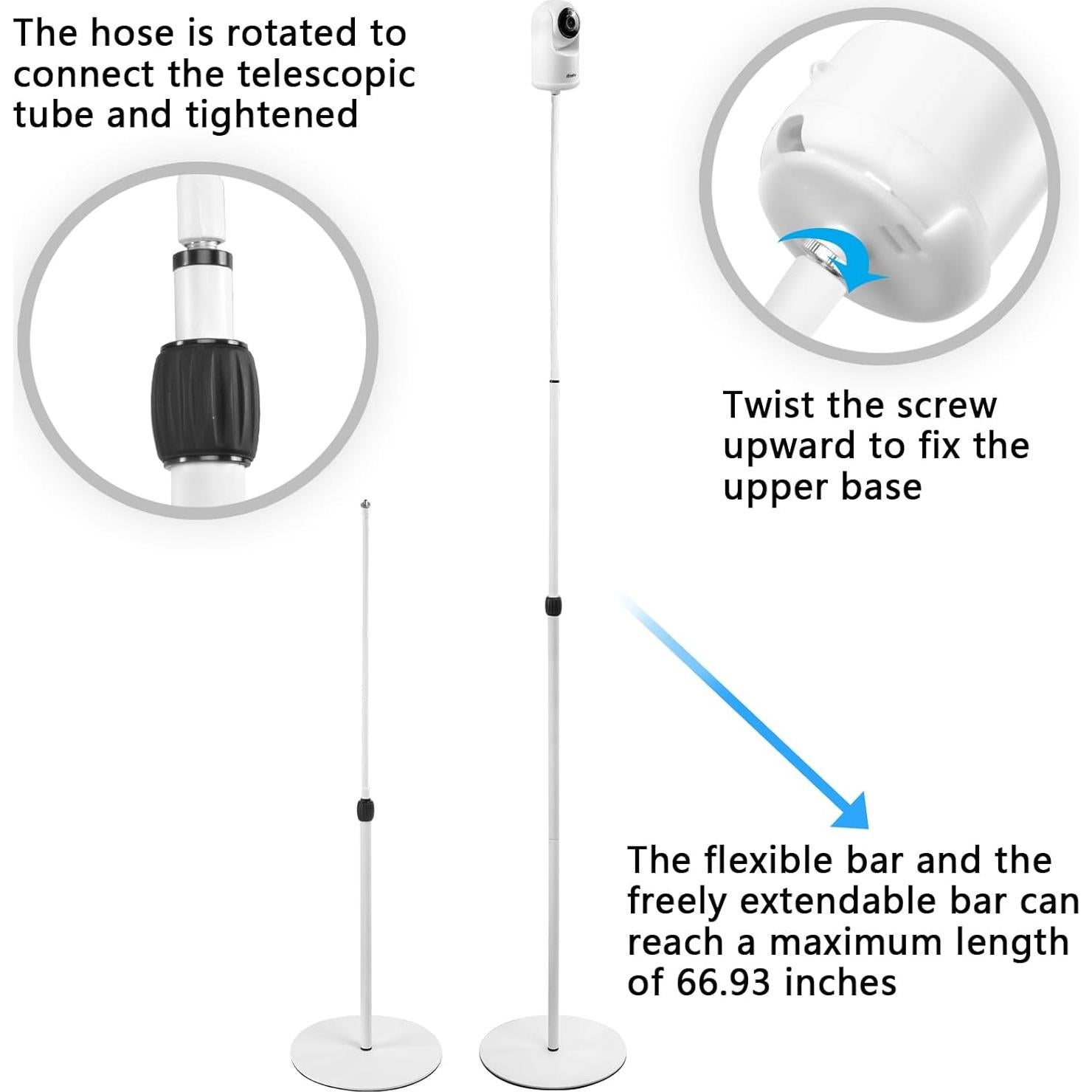 Soporte de Piso HOLACA para Monitor de Bebés 36/70"