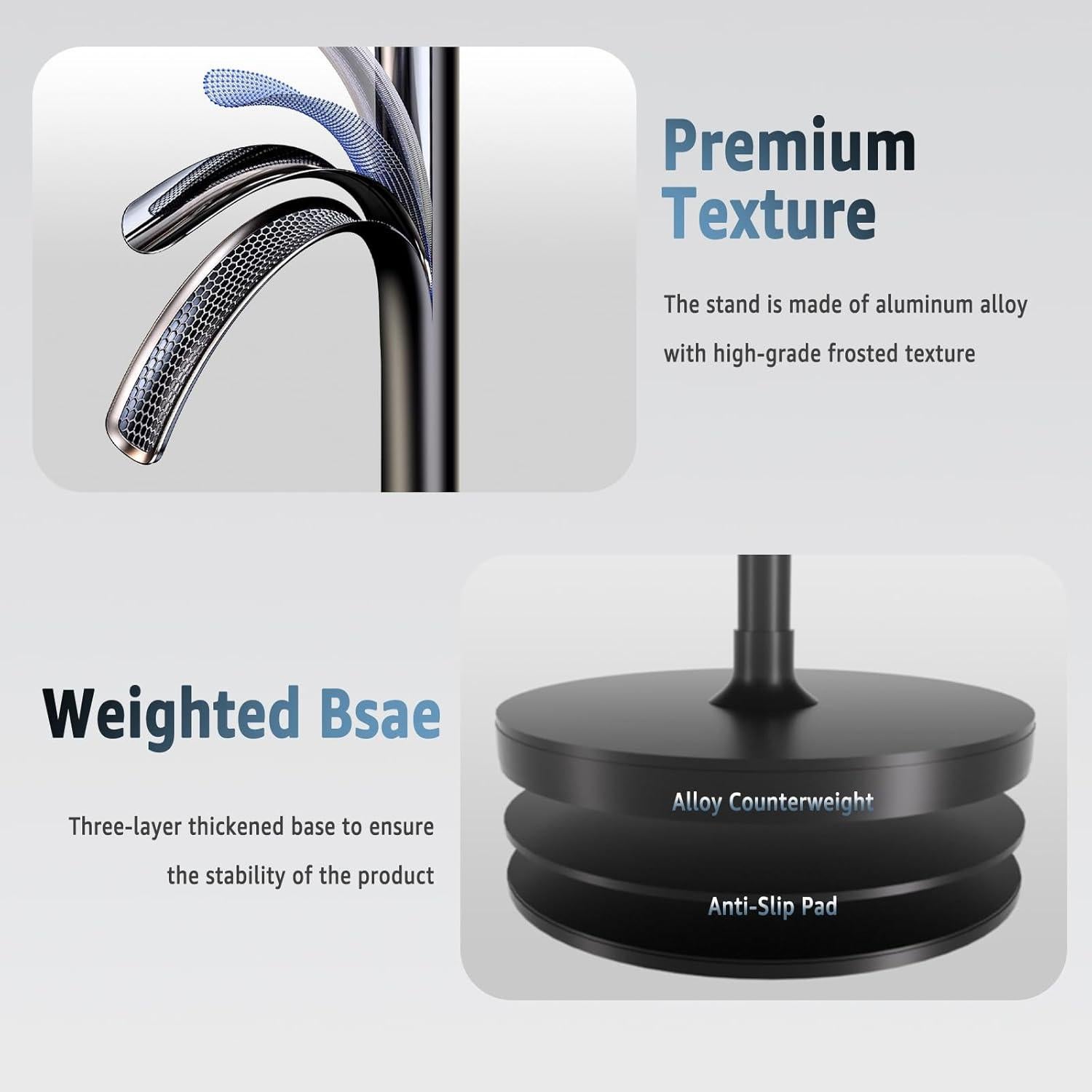 Soporte de Piso Magnético Arsoer AB-13L2P para Teléfonos