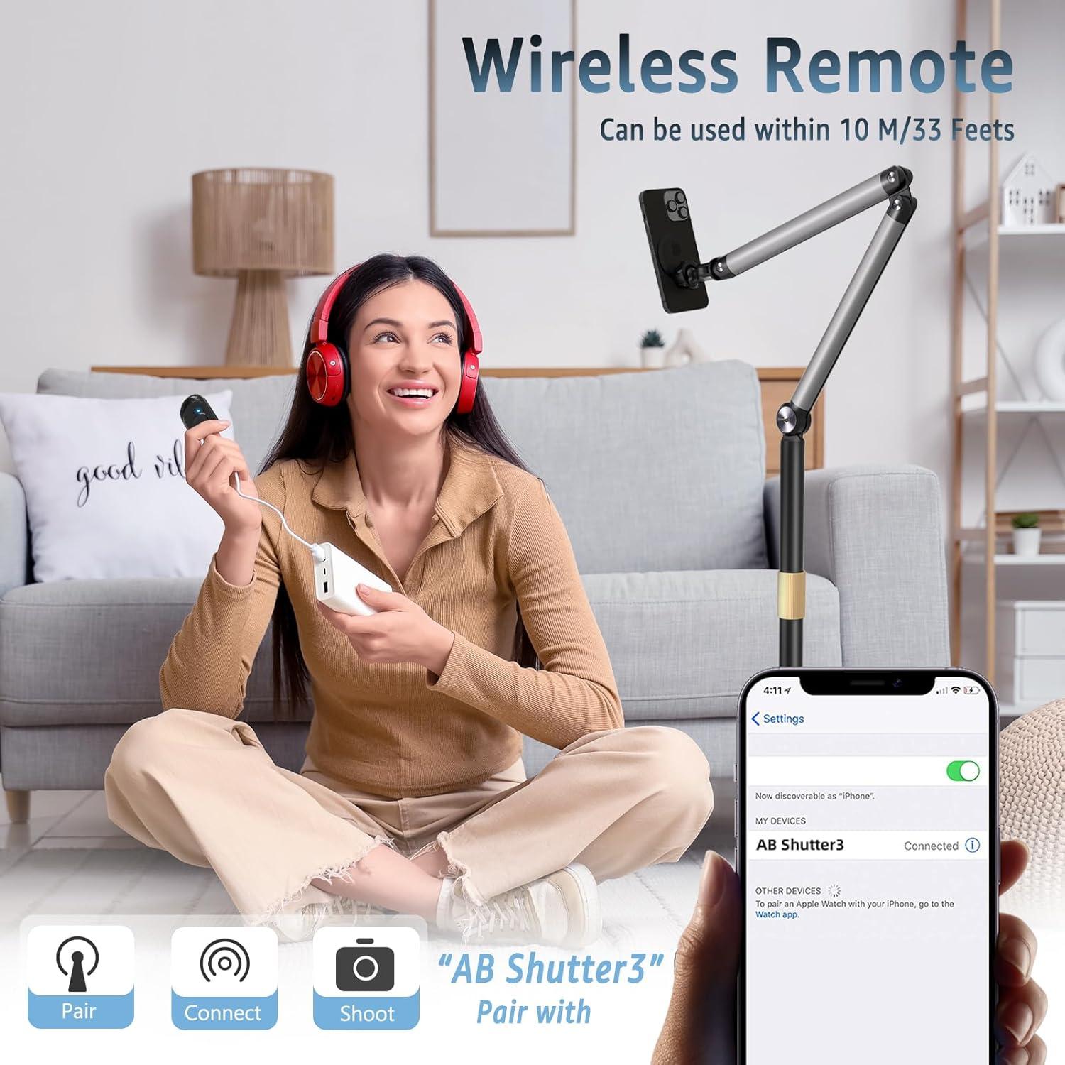 Soporte de Piso Magnético Arsoer AB-13L2P para Teléfonos