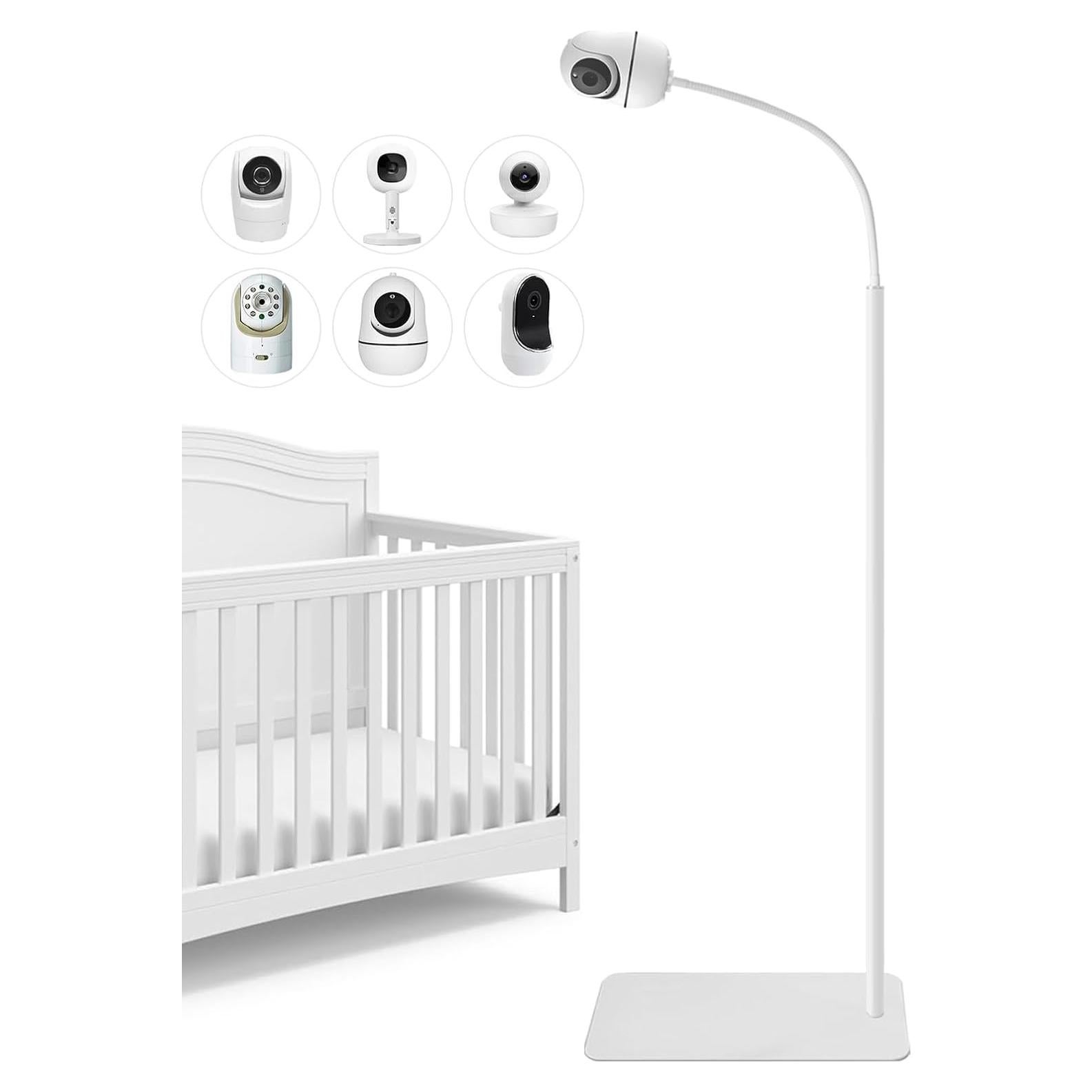 Soporte de Monitor para Bebé VIKOBESS 67" Ajustable Blanco