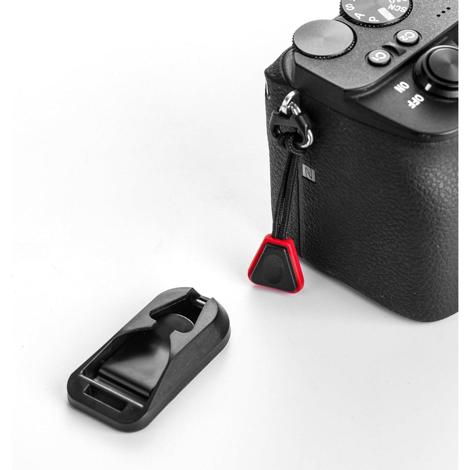 Kit de liberación rápida para cámara 6 piezas - Correa de cuello y muñeca