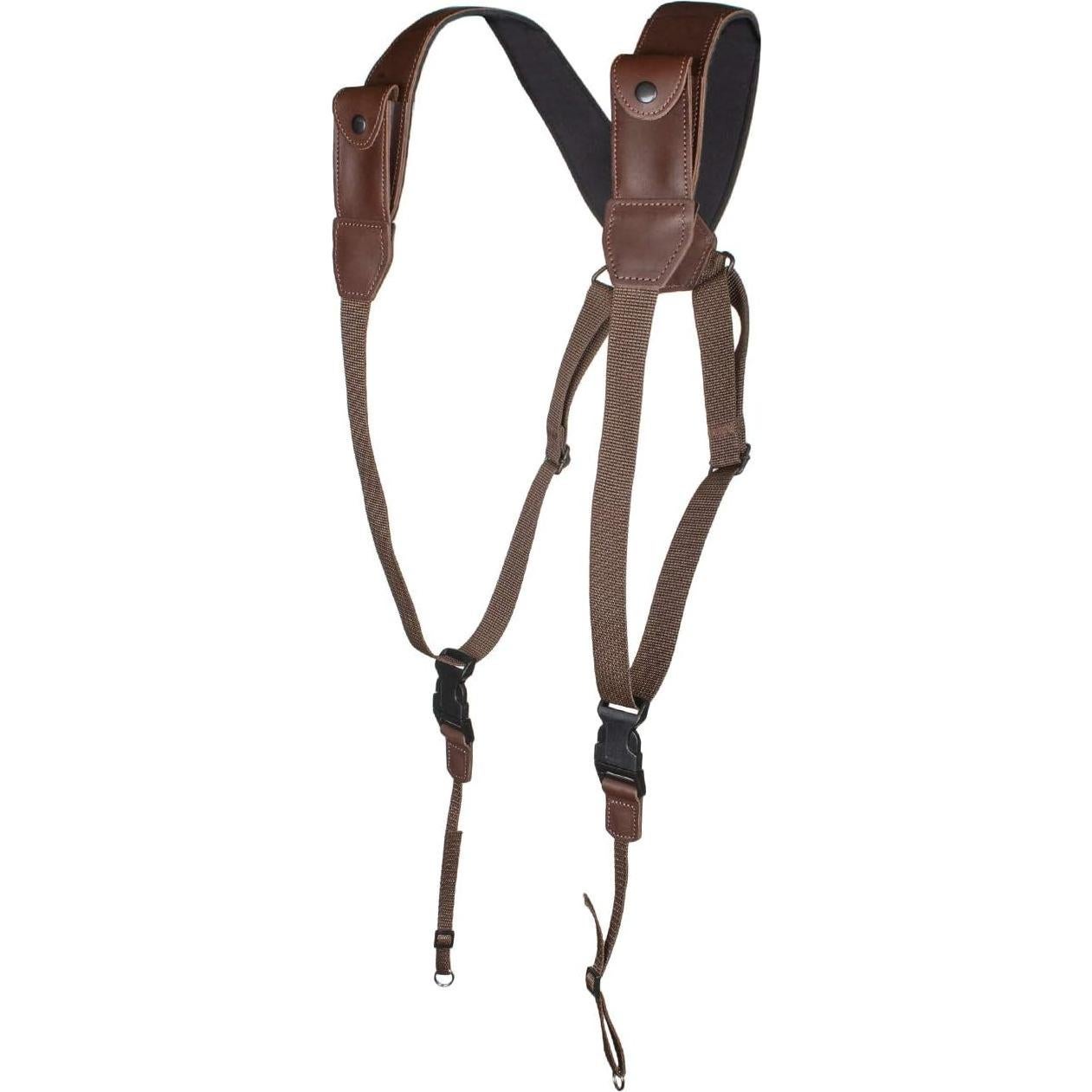 Arnés de Pecho COIRO para Cámara DSLR - Cuero Marrón