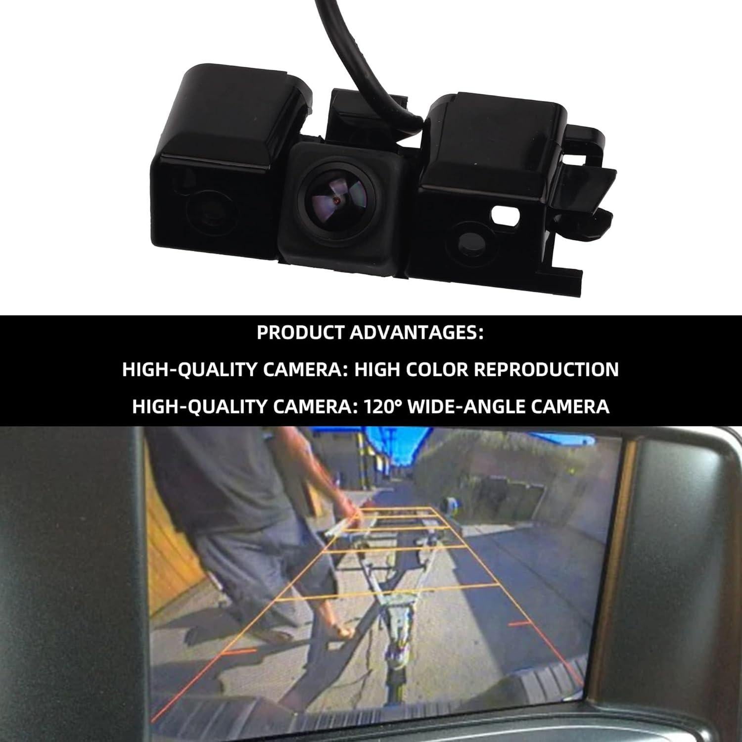 Cámara de Respaldo Dasbecan para Chevrolet y GMC 2014-2015