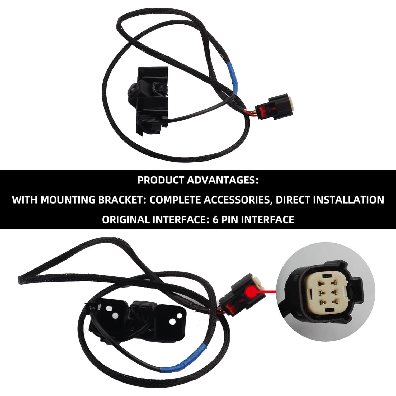 Cámara de Respaldo Dasbecan para Chevrolet y GMC 2014-2015