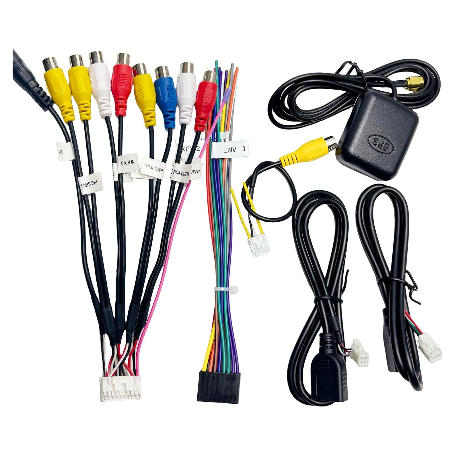 Kit de Arnés de Cableado ISO 16Pin para Estéreo Android