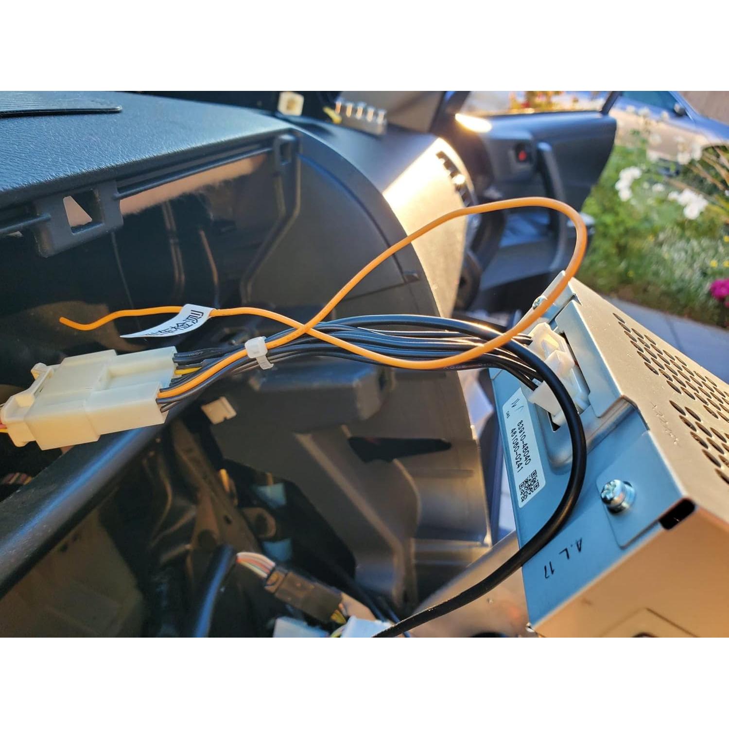 Adaptador de cámara de reversa SYGAV para Toyota Highlander 2008-2013