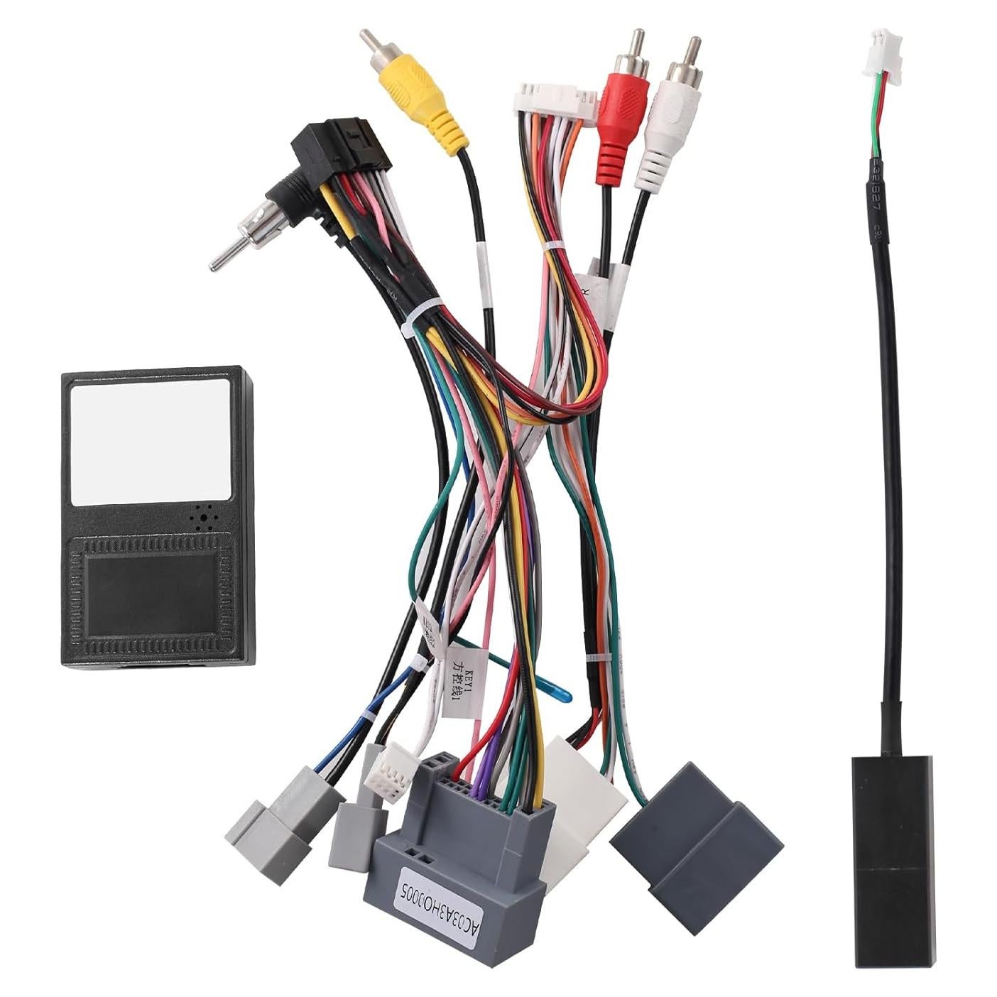 Conector de Arnés de Cableado Estéreo FeirTon 16PIN para Honda