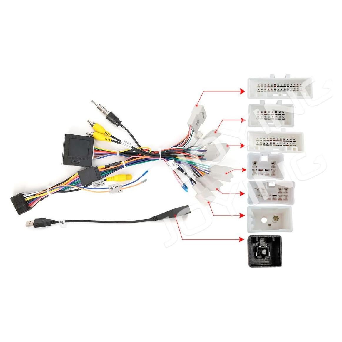 Adaptador de Cable de Alimentación Joying TU-CAN-N para Toyota