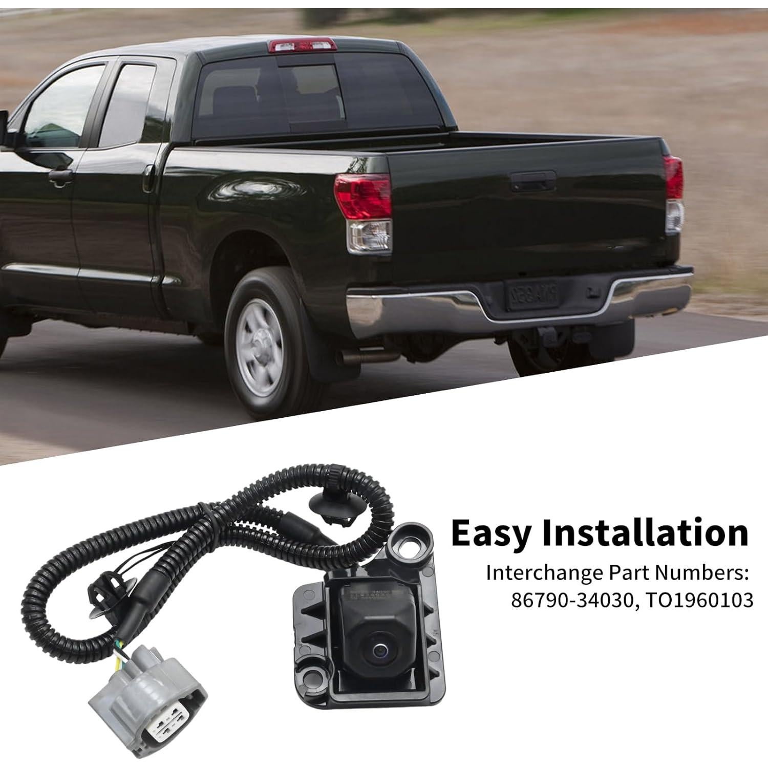 Cámara de Respaldo Saihisday para Toyota Tundra 2007-2013