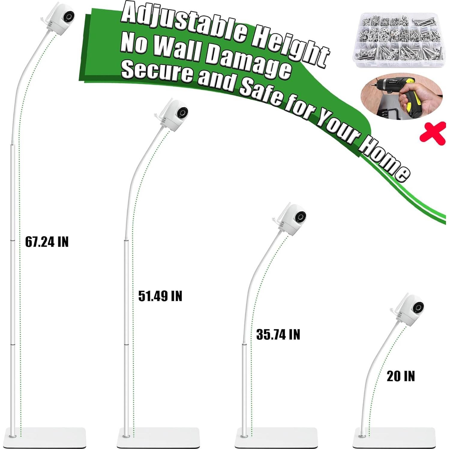 Soporte de Piso Universal Haloera para Monitores de Bebé VTech