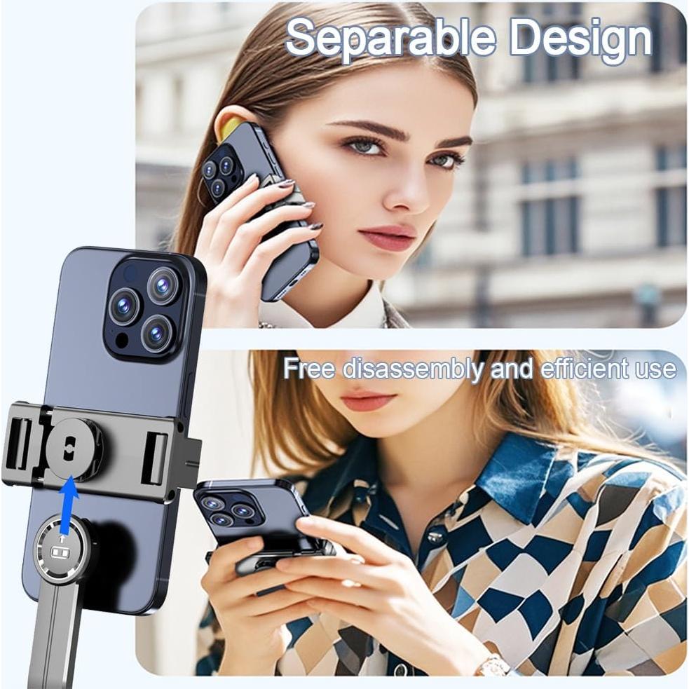 Trípode para Teléfono JIUHCORY 171 cm con Control Remoto