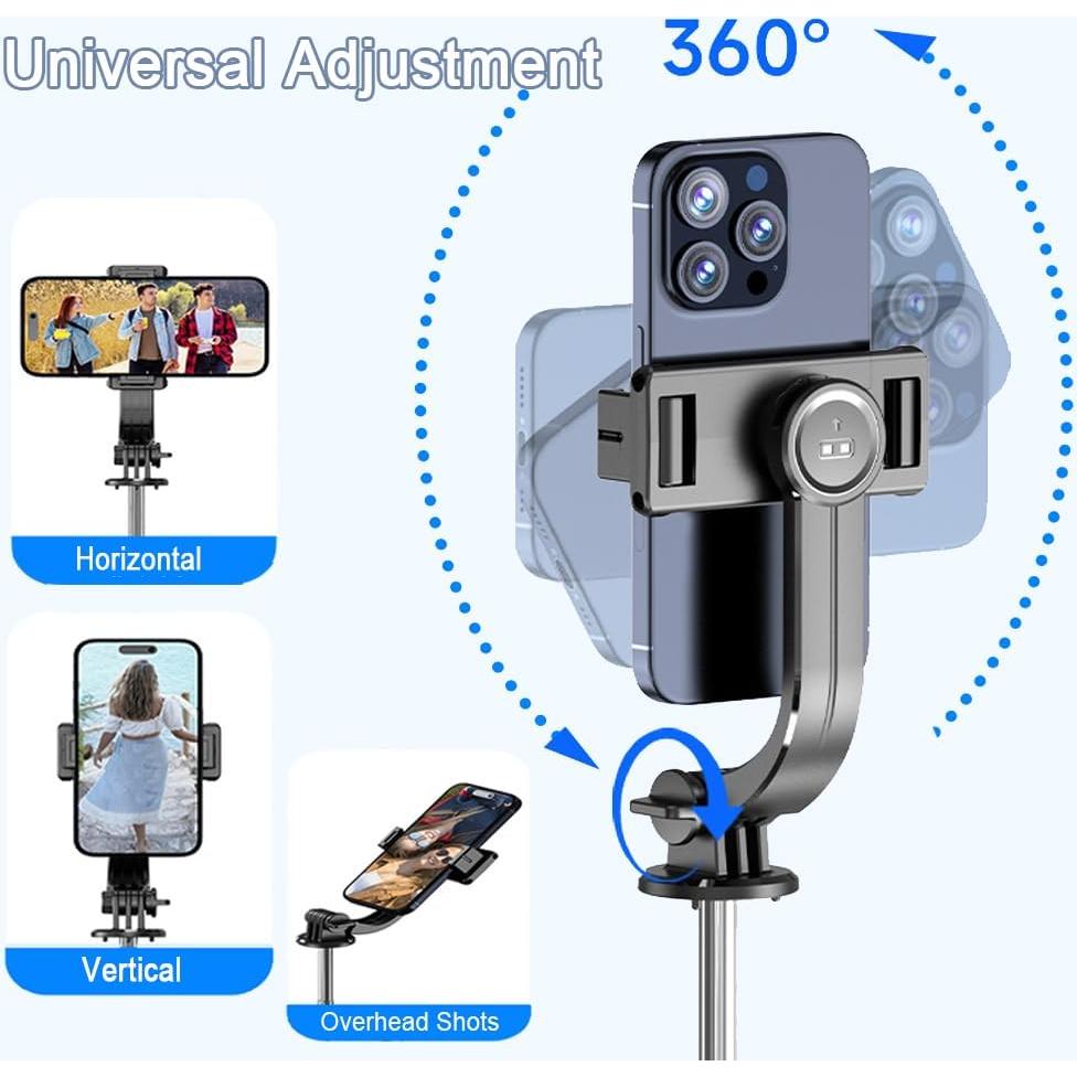 Trípode para Teléfono JIUHCORY 171 cm con Control Remoto