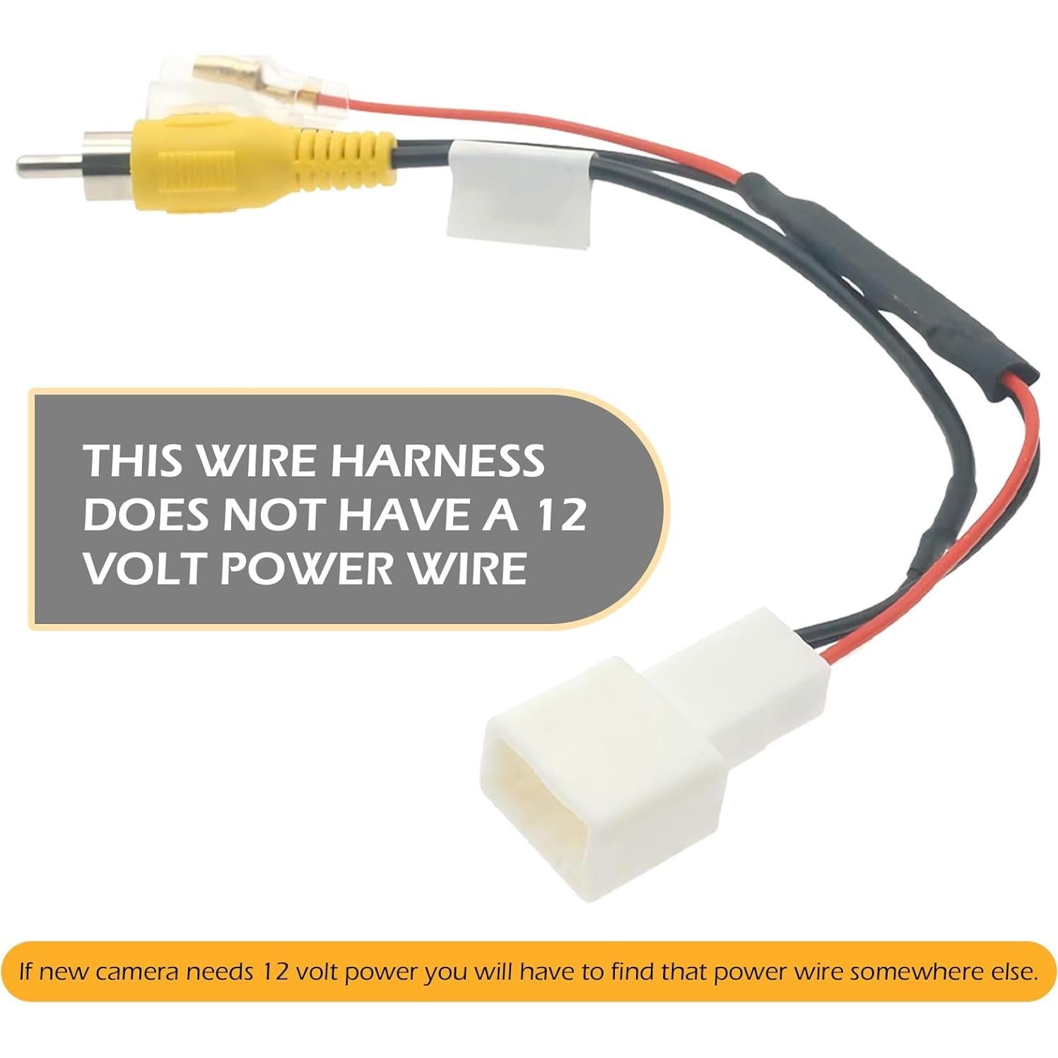 Cable de Conexión de Cámara de Respaldo 4 Pines Arwrilt