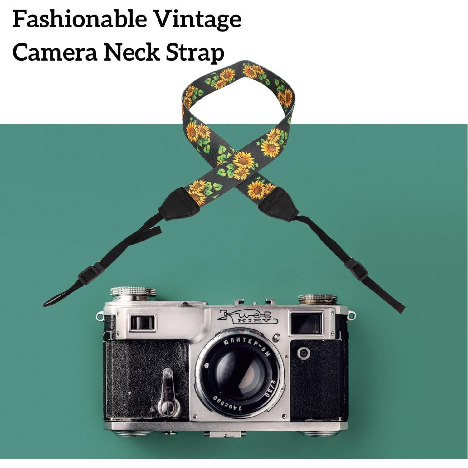 Correa de Hombro para Cámara Cyrank, Estilo Étnico Girasol