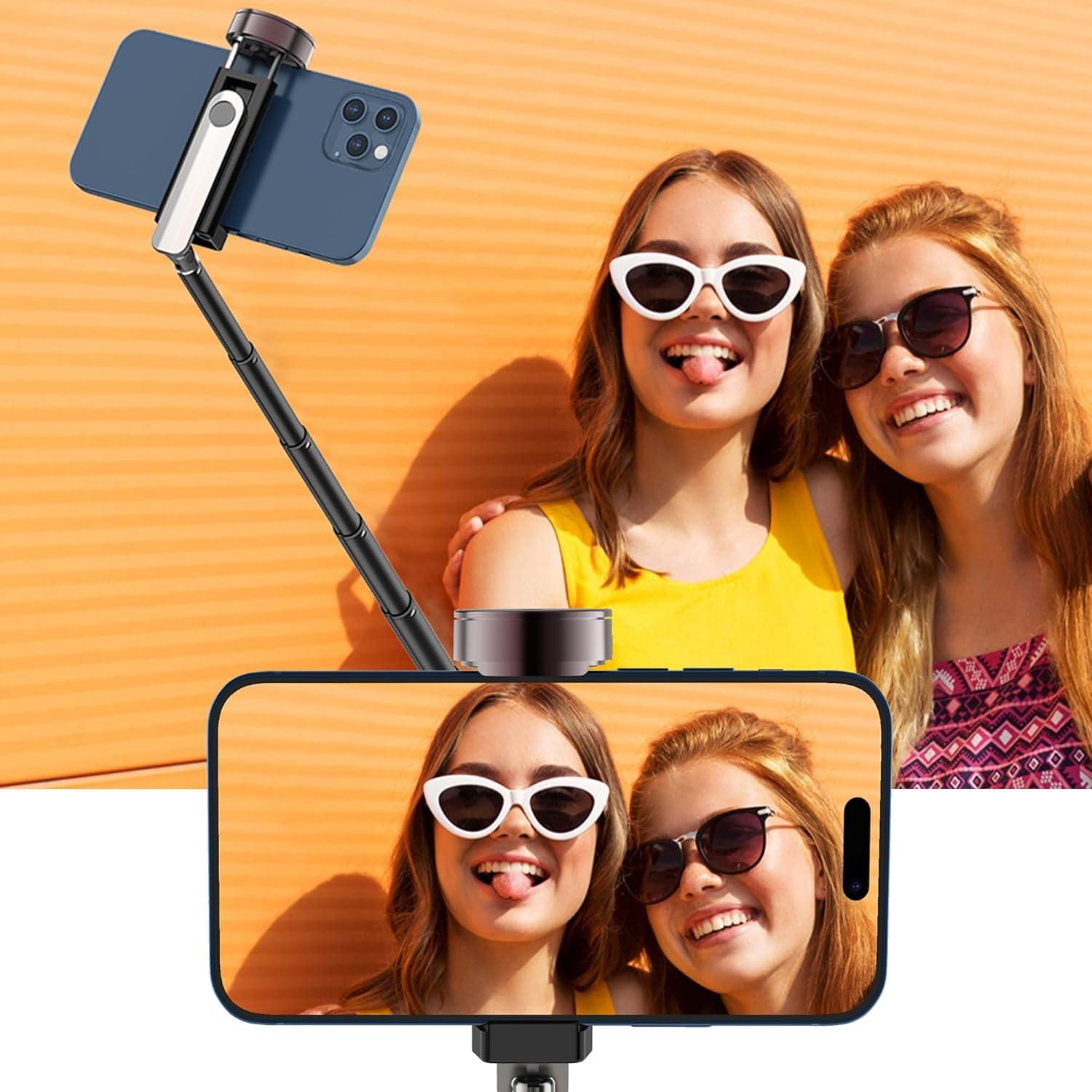 Trípode de Aluminio Plegable pperfcoo para Selfies 83.8 cm