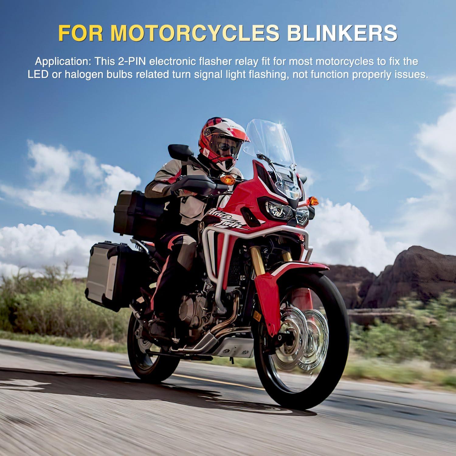 Relé Intermitente Electrónico Nilight 2 Pines 12V Ajustable