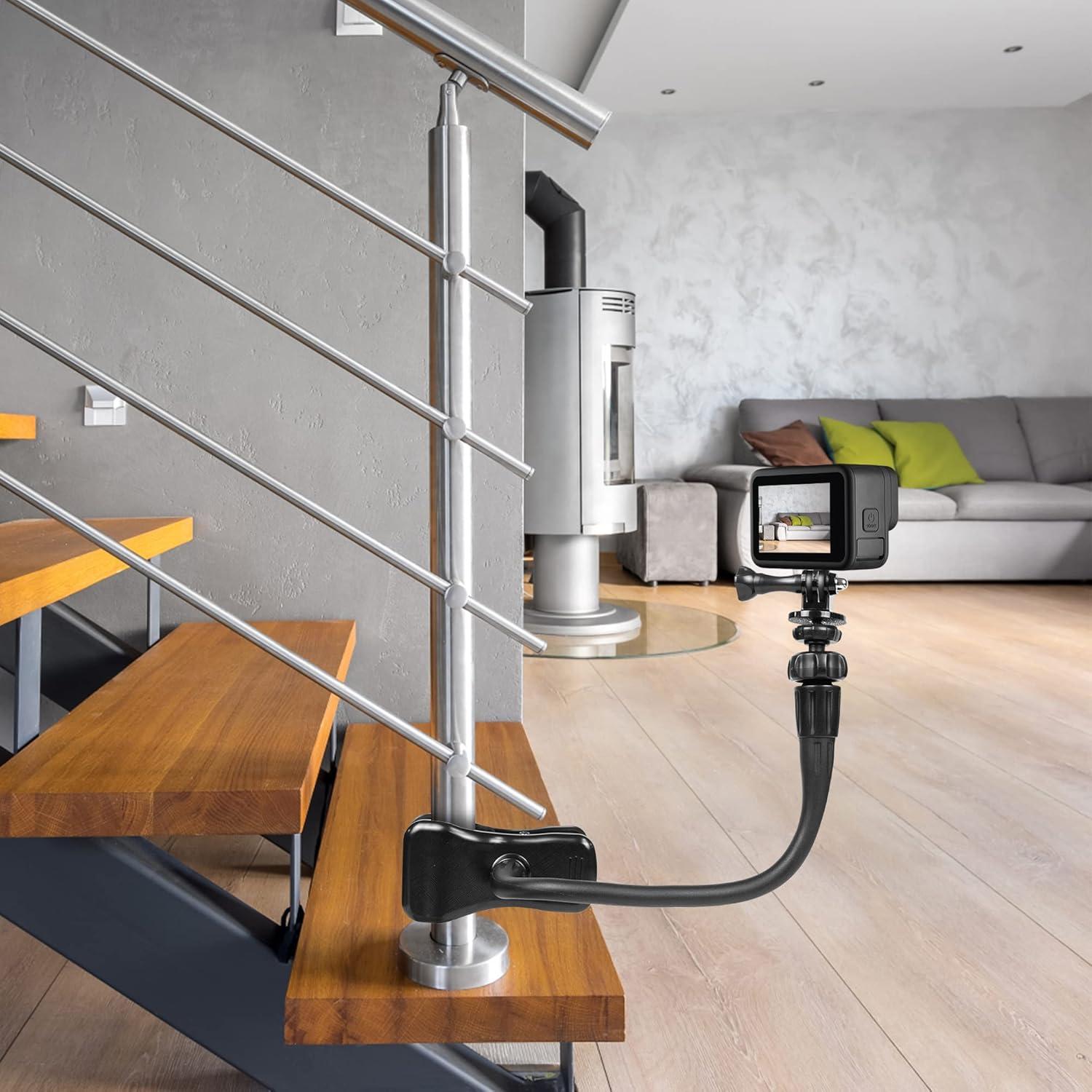 Soporte de Abrazadera Flexible Treabow para Webcam y GoPro