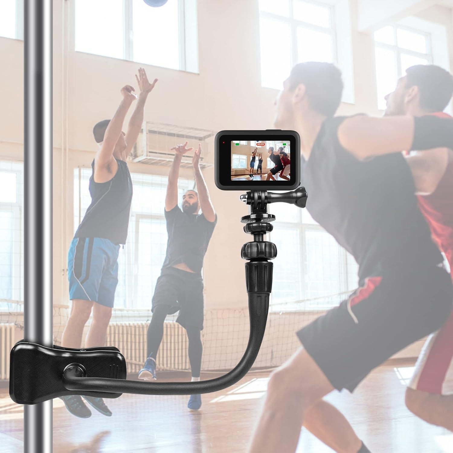 Soporte de Abrazadera Flexible Treabow para Webcam y GoPro