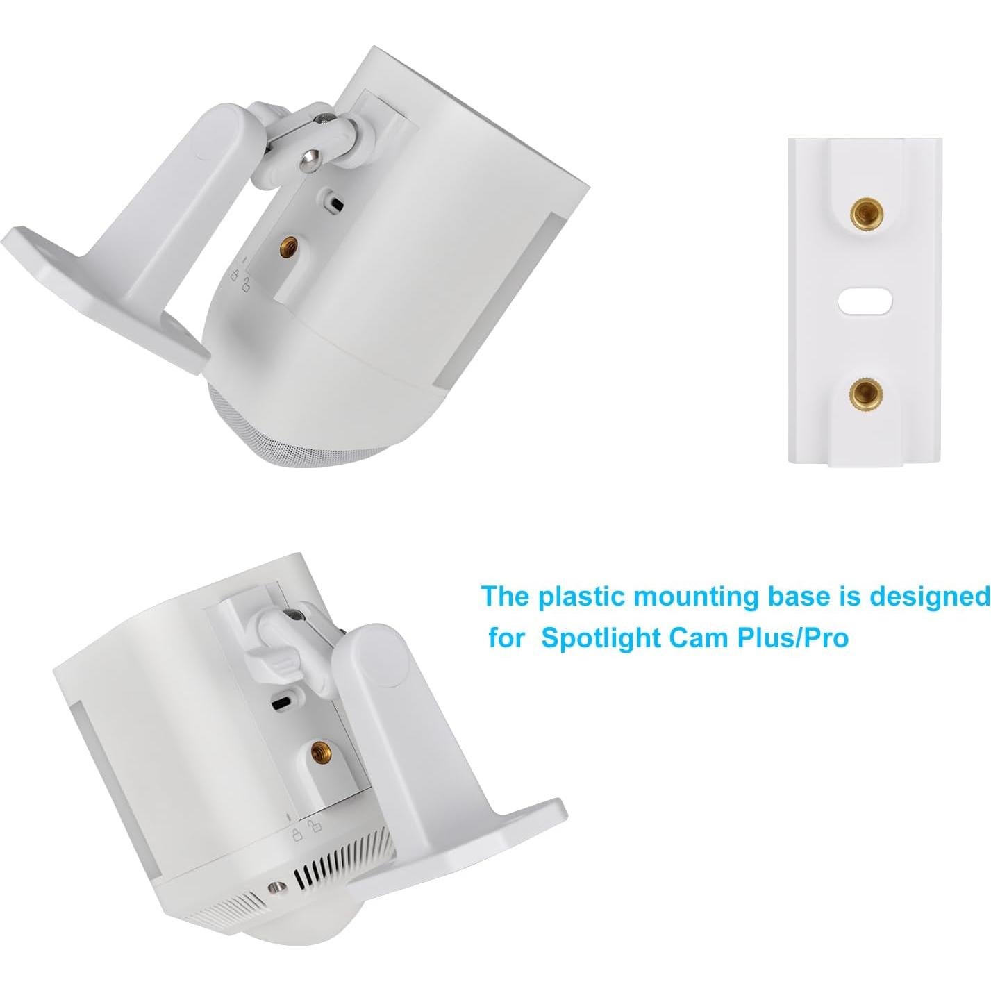 Soporte de Pared Ajustable Prestantious para Ring Spotlight Cam