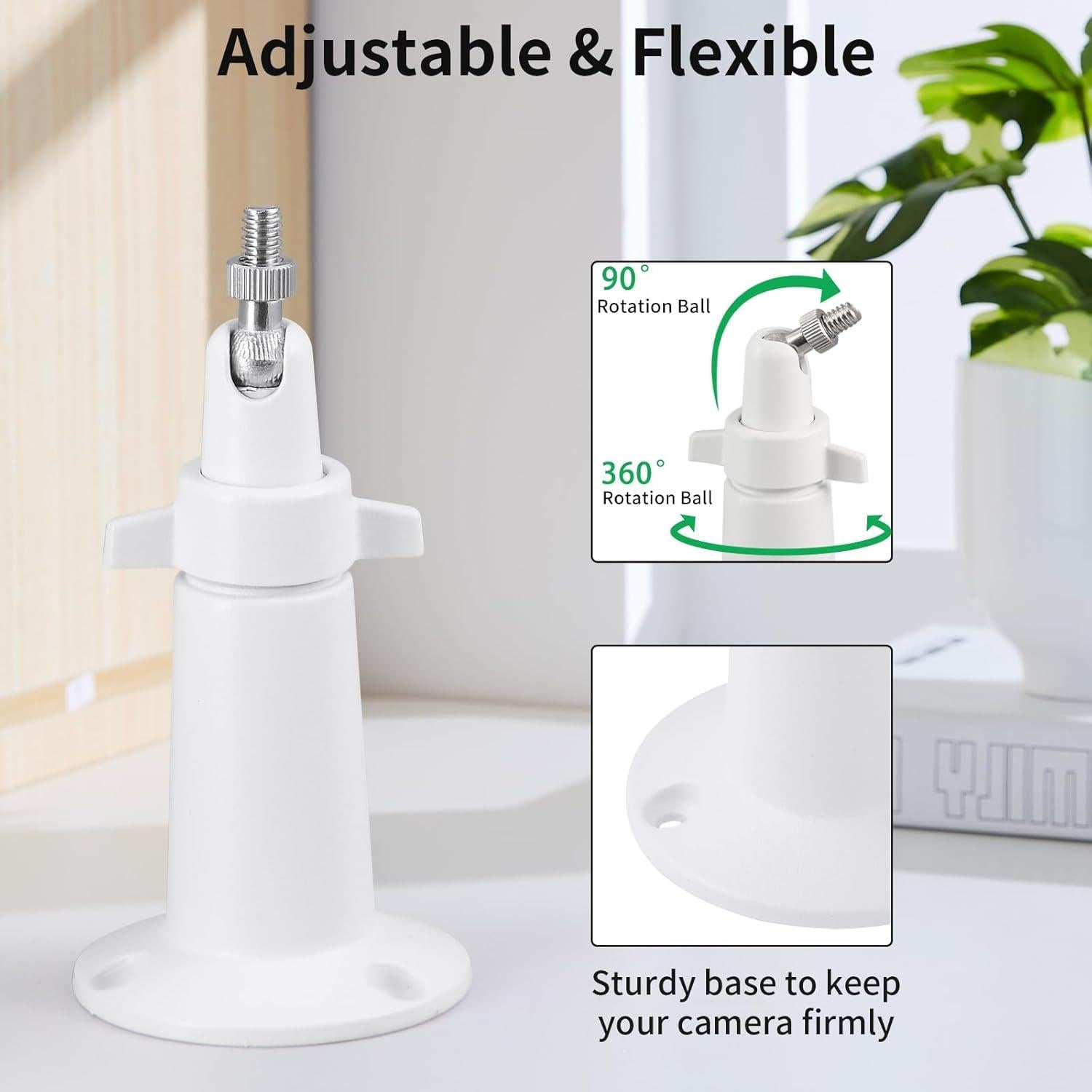 Soporte de Pared Ajustable SKY Direct para Ring Cam Batería - Paquete de 2