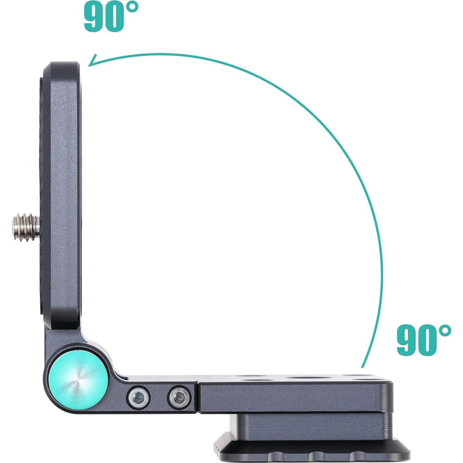 Placa de Liberación Rápida Plegable L FocusFoto para DSLR