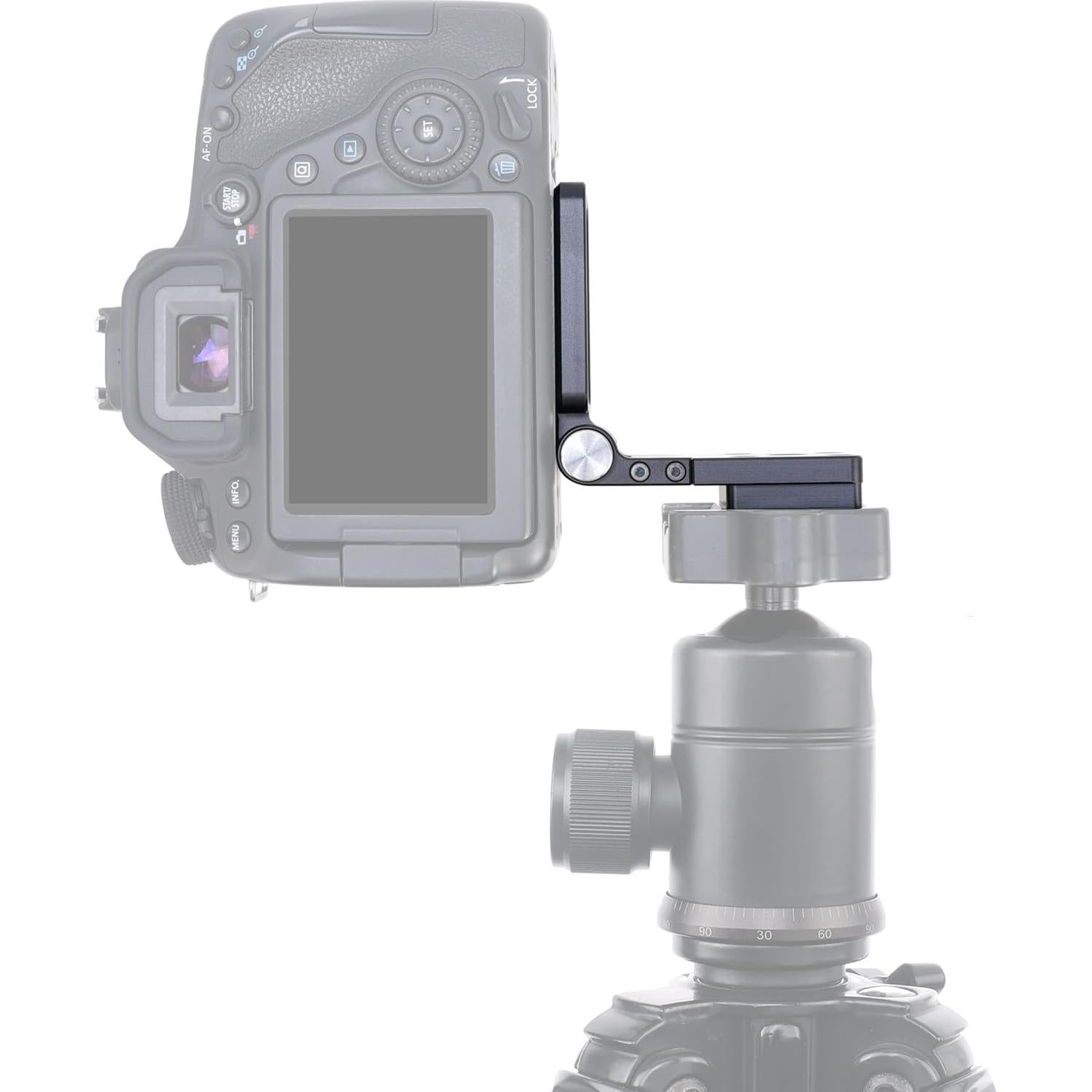 Placa de Liberación Rápida Plegable L FocusFoto para DSLR