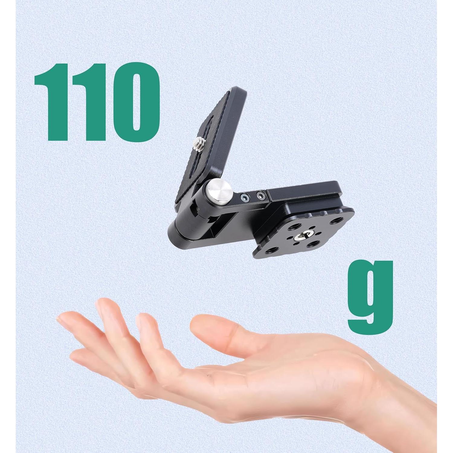 Placa de Liberación Rápida Plegable L FocusFoto para DSLR