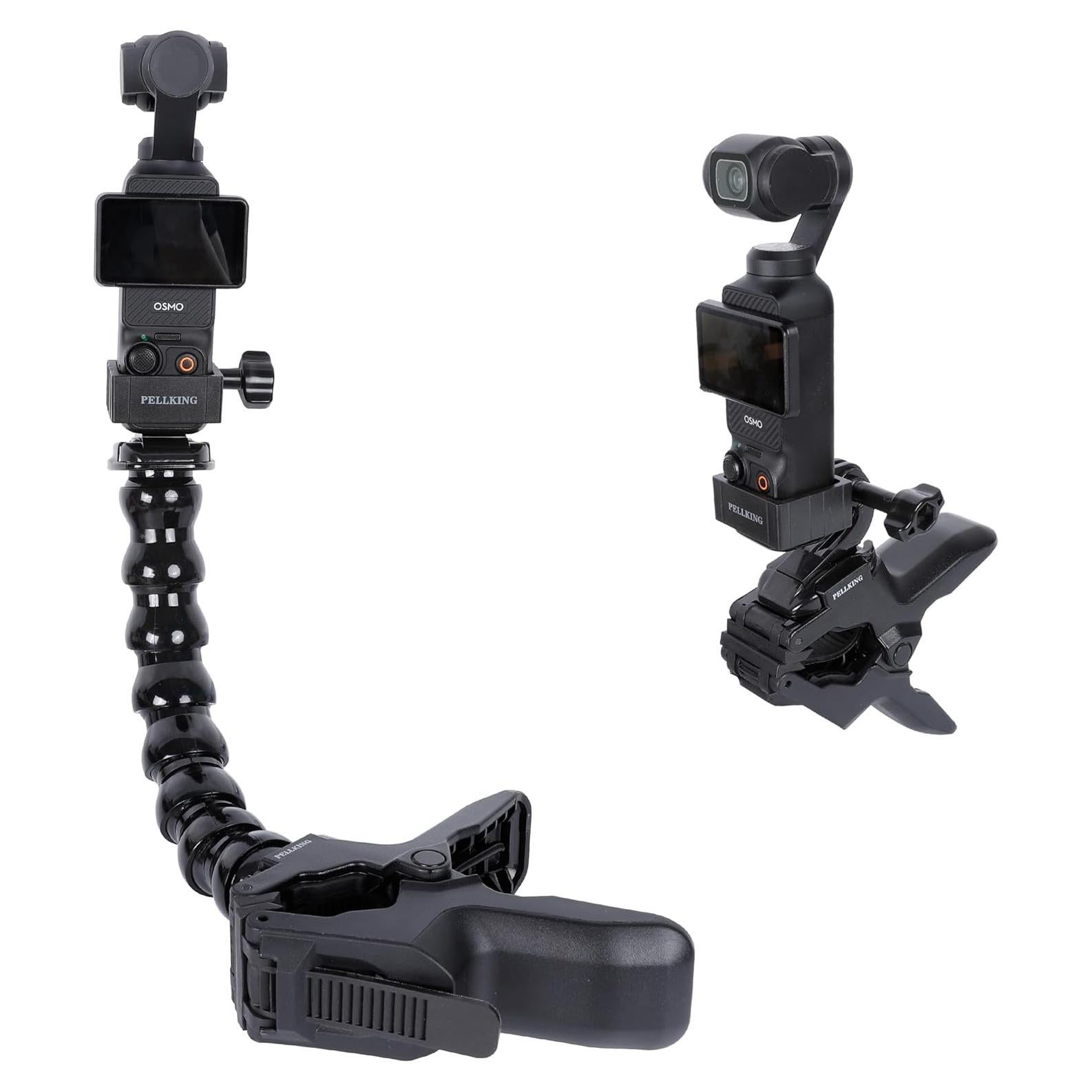 Soporte de Sujeción PellKing Gooseneck para DJI Osmo Pocket 3 y GoPro
