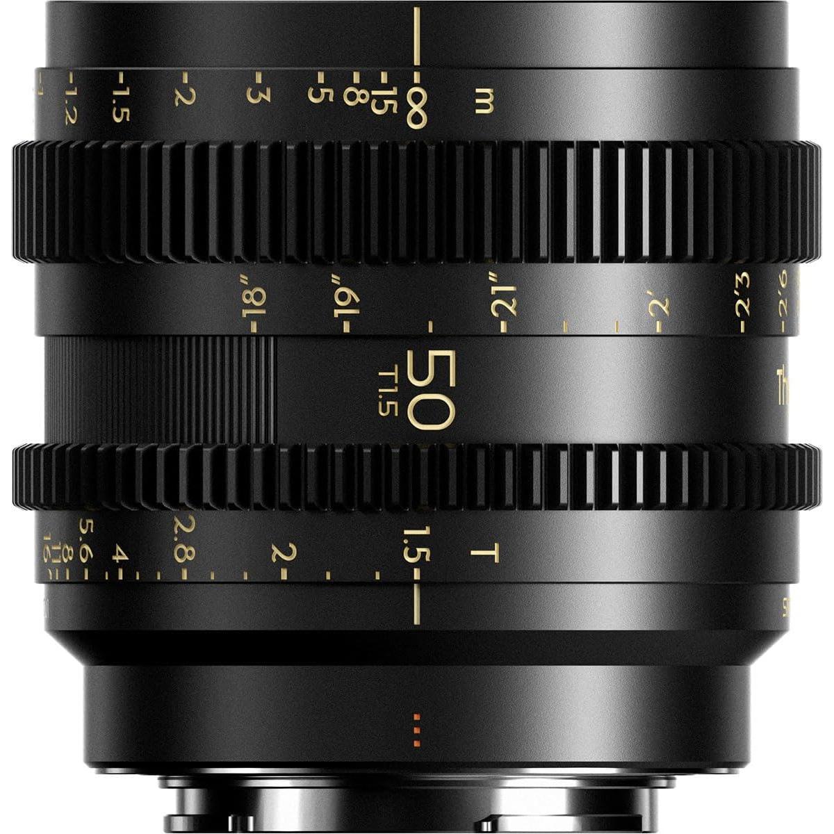 Lente Cine Prime Simera-C T1.5 50mm para Sony E - Negro