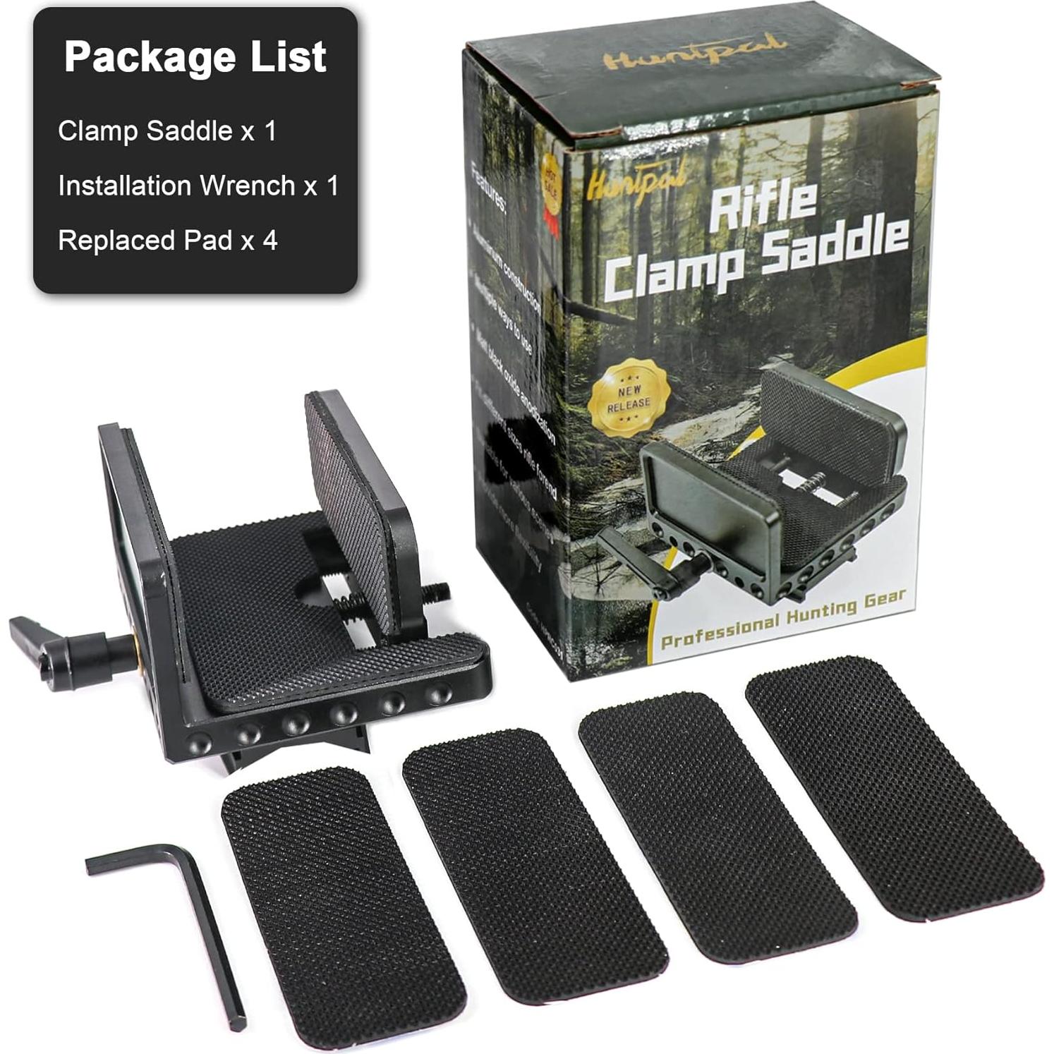 Abrazadera para Rifle HUNTPAL SFJ con Soporte Arca Swiss