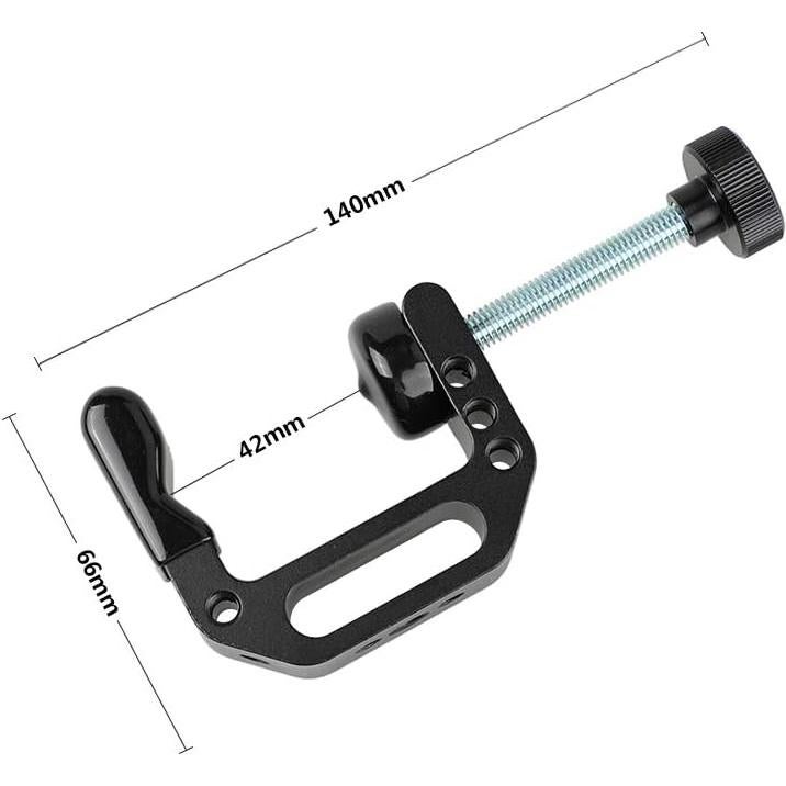 Abrazadera de Aluminio CAMVATE con Socket 1/4" y 3/8" - 2 Piezas