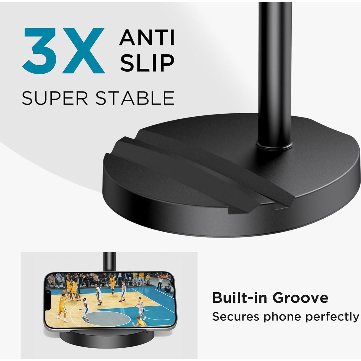 Soporte Telescópico para Webcam InnoGear WTS29 con Soporte para Teléfono