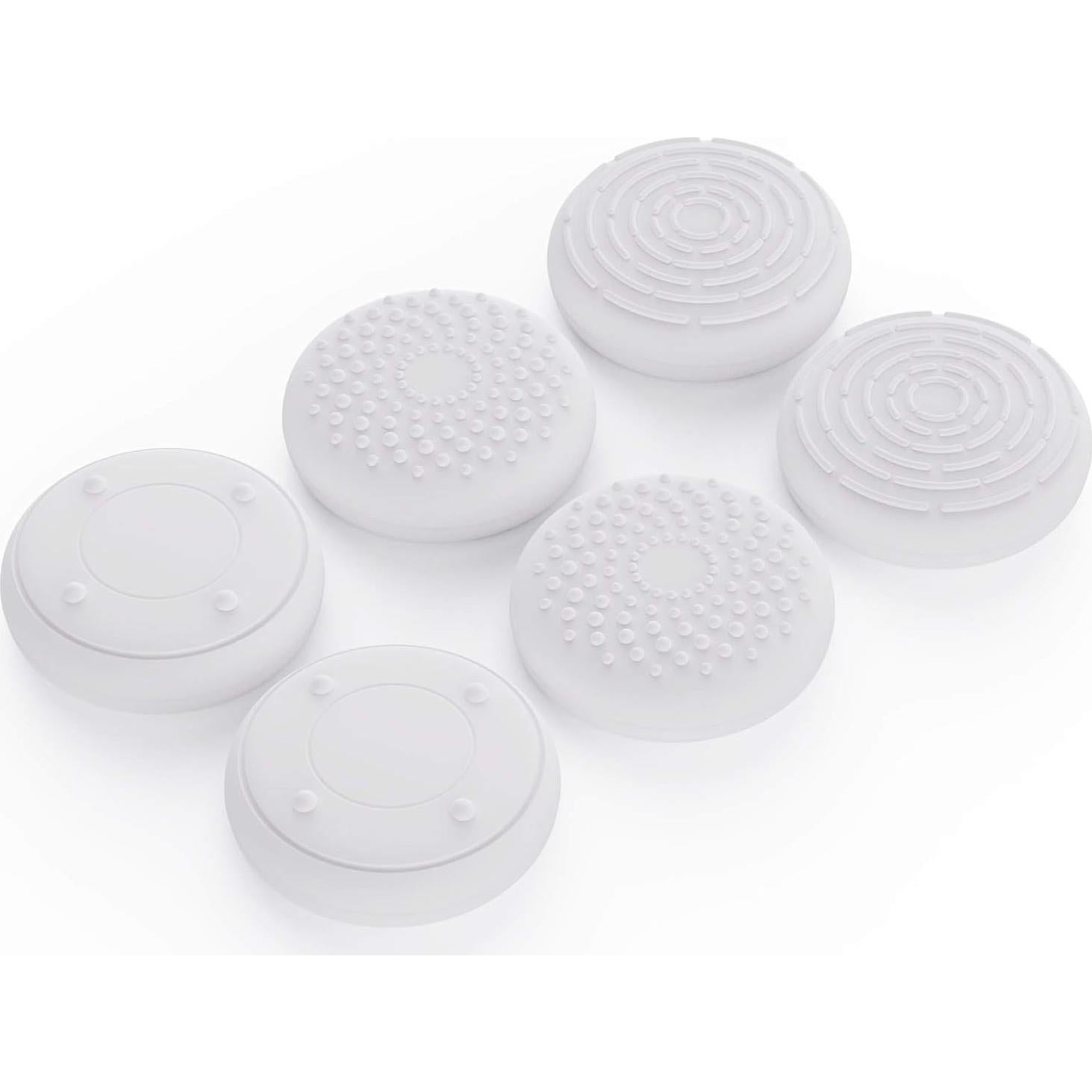 Funda de Silicona Antideslizante eXtremeRate PS5 Blanca