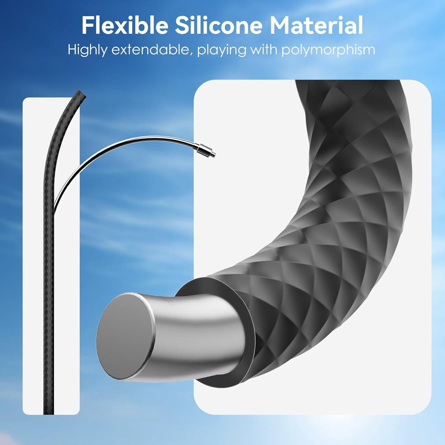 Abrazadera Montaje Flexible Gamiity para GoPro e Insta360