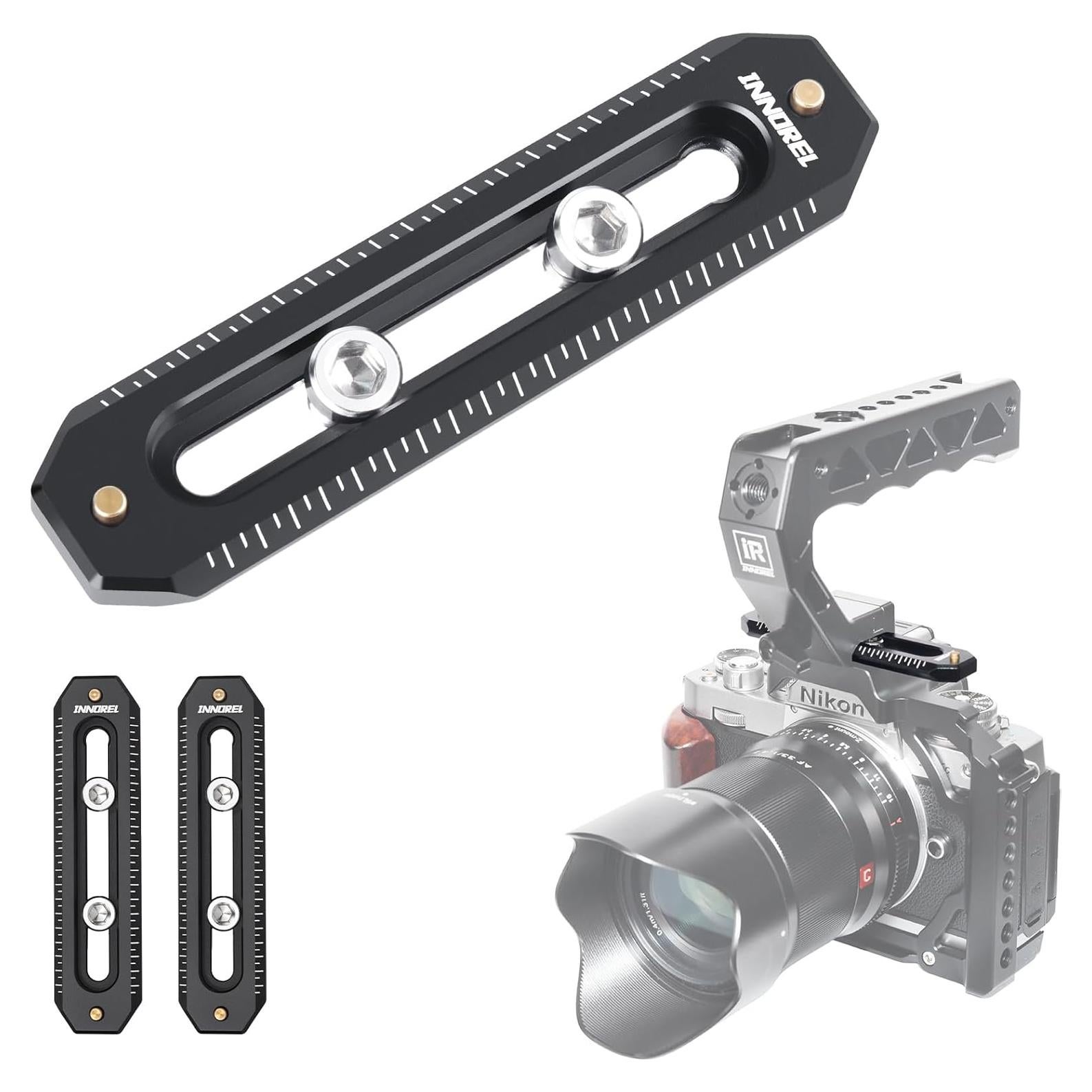 Riel NATO liberación rápida INNOREL 85mm aluminio 2 paquetes