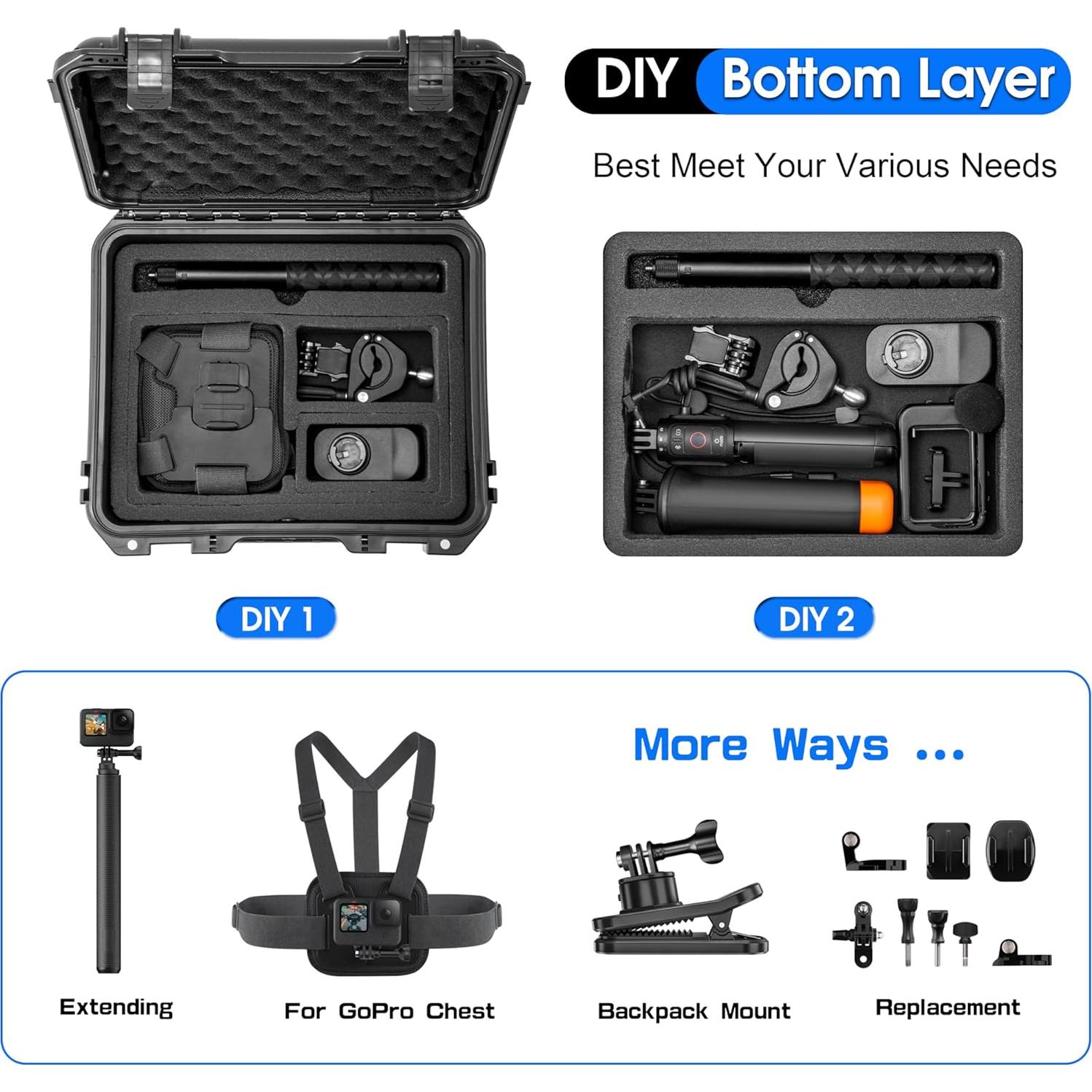 Estuche Duro Impermeable STARTRC para GoPro Hero 13/12/11/10/9