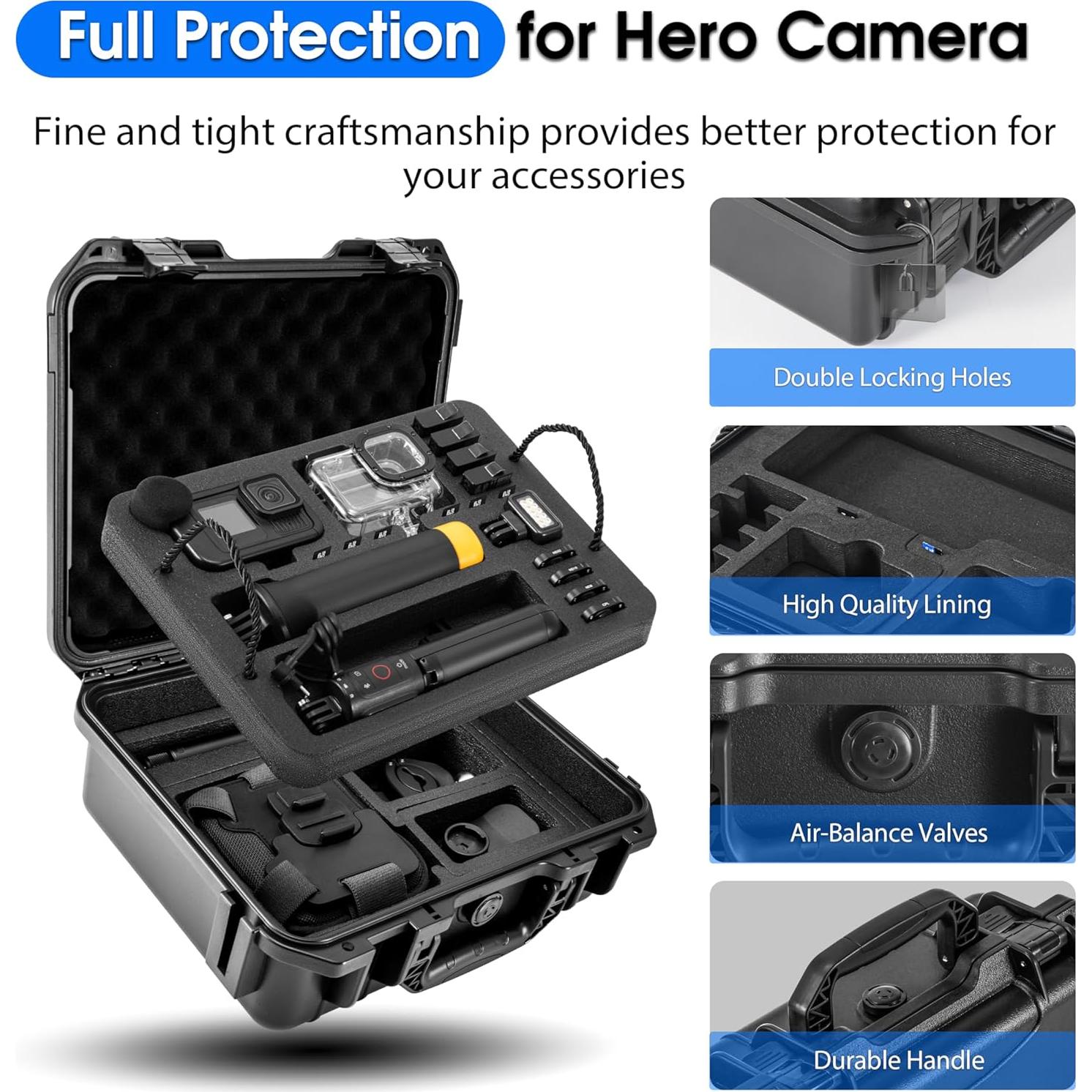 Estuche Duro Impermeable STARTRC para GoPro Hero 13/12/11/10/9