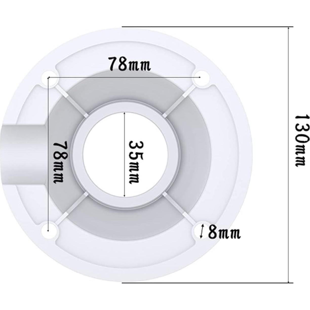 Soporte de cámara ajustable Coolotic 30-60 cm metal para CCTV