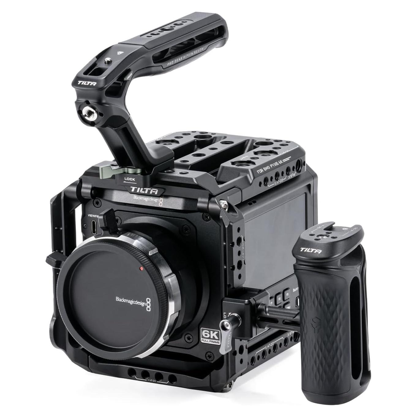 Kit de Base Jaula de Cámara Tilta ES-T21-A para Blackmagic Pyxis