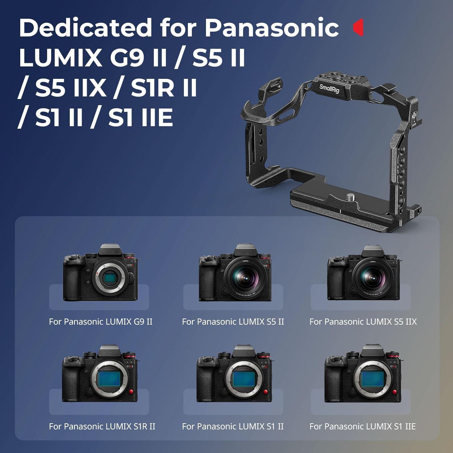 Jaula SmallRig 5502 para Panasonic S1R II/S1 II/G9 II/S5 II