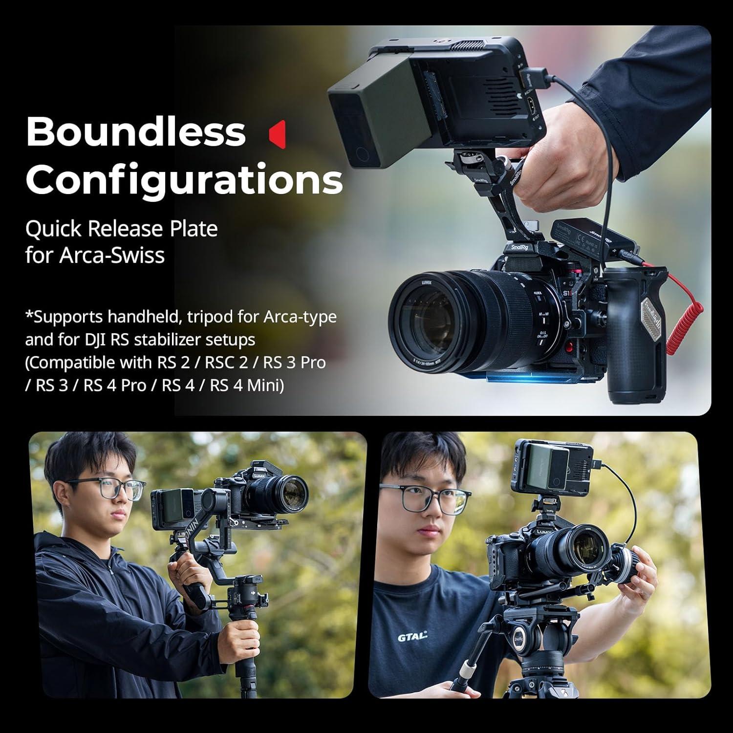 Jaula SmallRig 5502 para Panasonic S1R II/S1 II/G9 II/S5 II